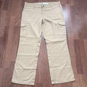 Lapco FR Women's Straight Leg Khaki Cargo Pants - Size 16 Reg NEW